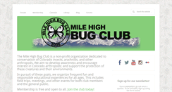 Desktop Screenshot of milehighbugclub.com