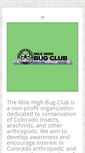 Mobile Screenshot of milehighbugclub.com